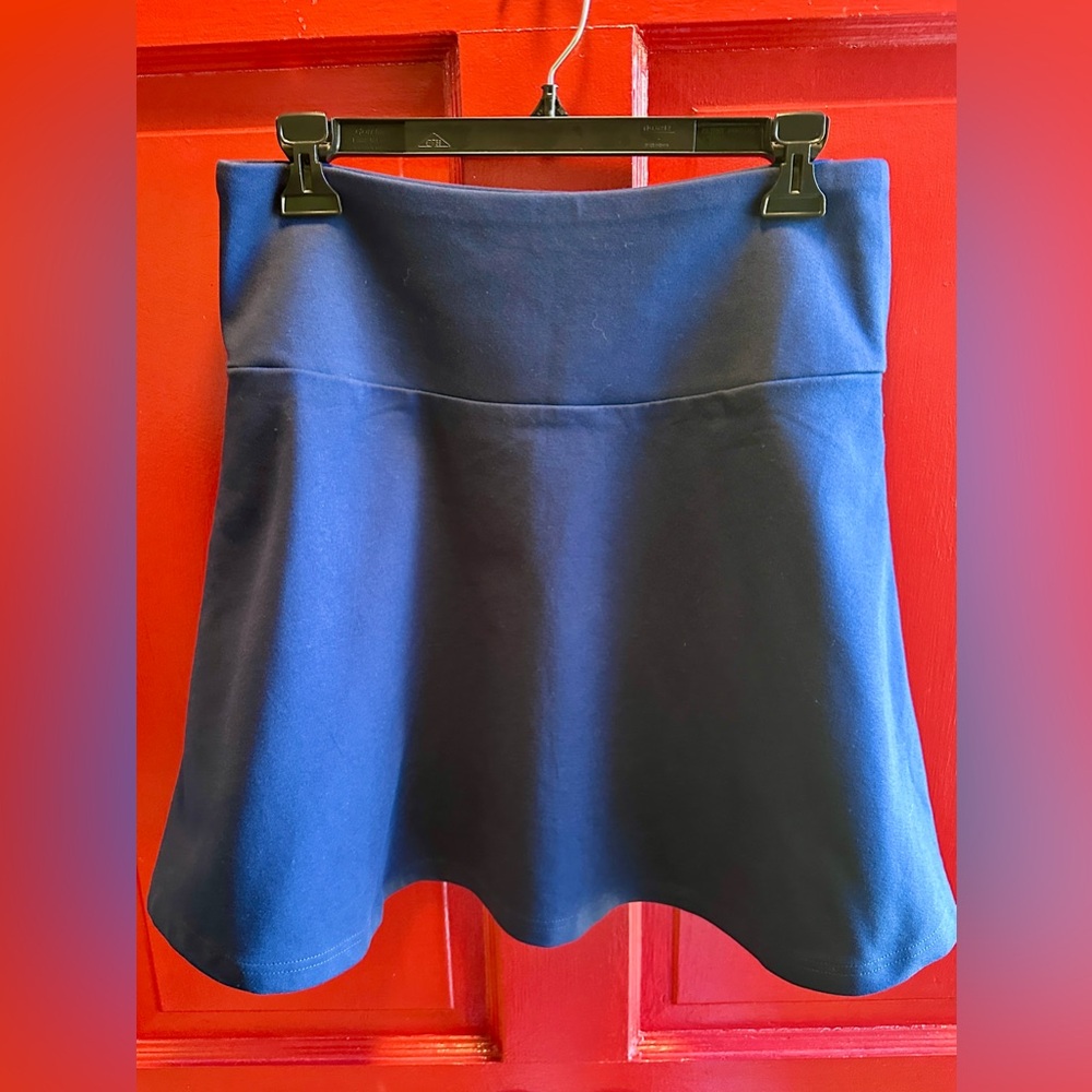 Lands' End Skirt in Deep Blue